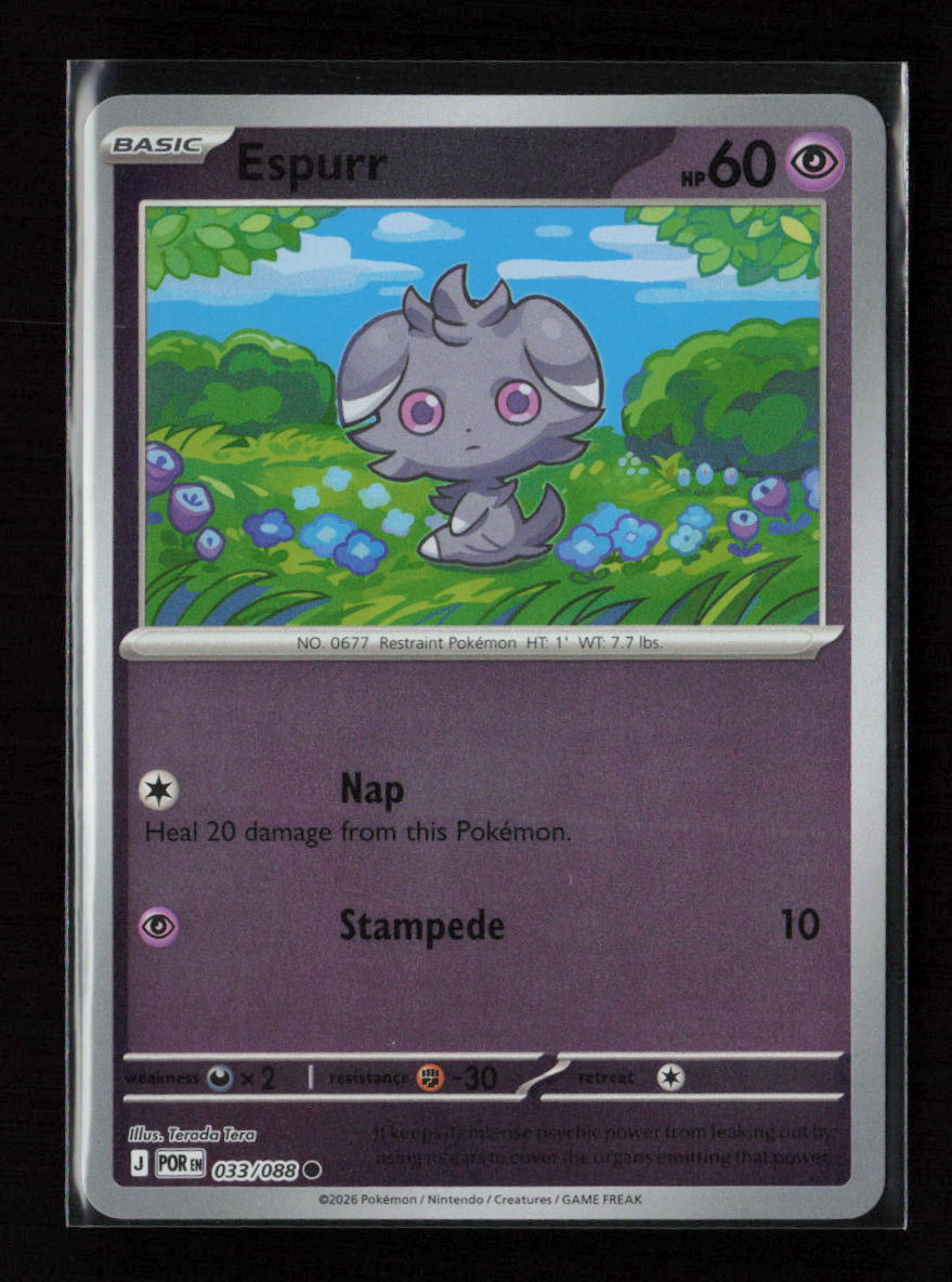 Espurr Common ME03: Perfect Order 033/088 LP