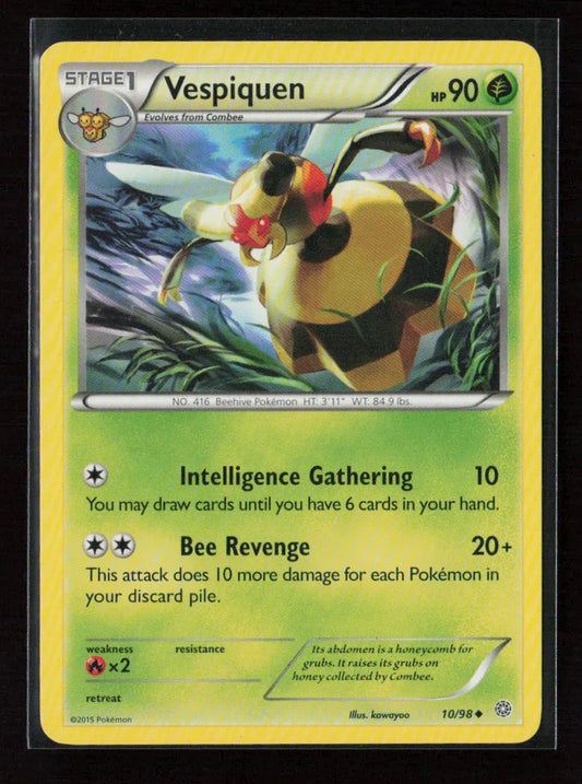 Vespiquen (10) Uncommon XY - Ancient Origins 10/98 LP - Kang's Collectibles