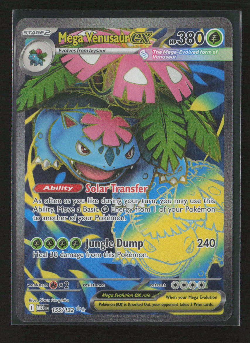 Mega Venusaur ex - Ultra Rare ME01: Mega Evolution 155/132 NM