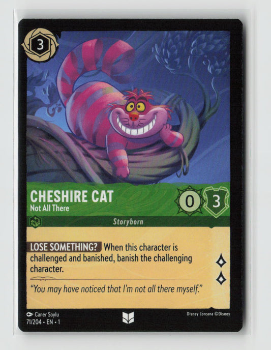 Cheshire Cat - Not All There Uncommon The First Chapter 71/204 NM