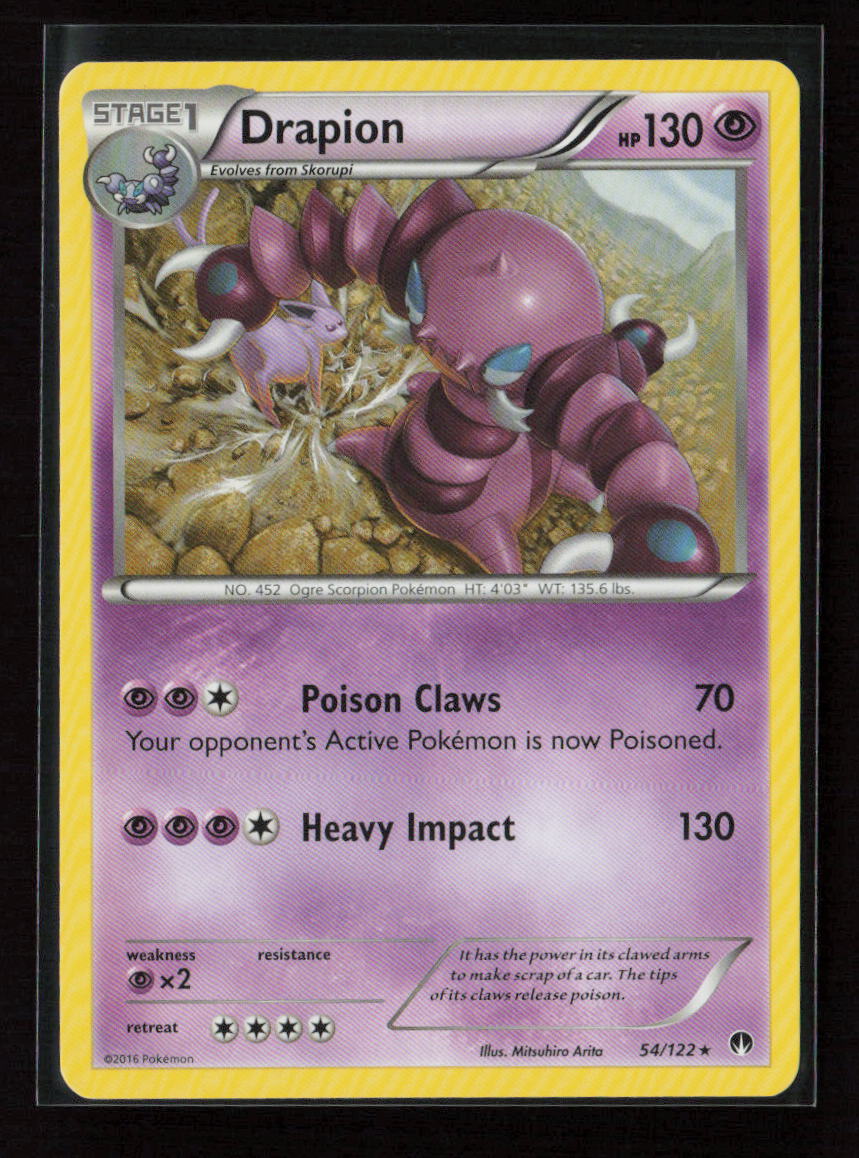Drapion Rare XY - BREAKpoint 54/122 LP