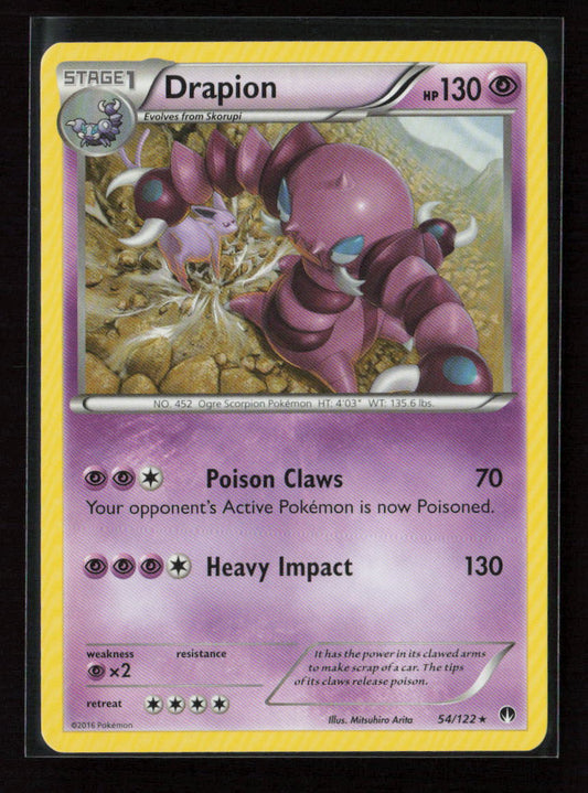 Drapion Rare XY - BREAKpoint 54/122 LP