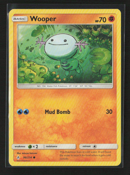 Wooper Common SM - Unbroken Bonds 96/214 LP