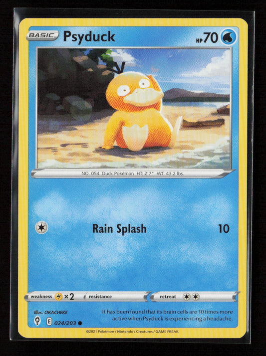 Psyduck Common SWSH07: Evolving Skies 024/203 LP