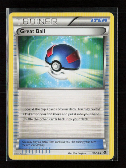 Great Ball Uncommon Emerging Powers 93/98 NM - Kang's Collectibles