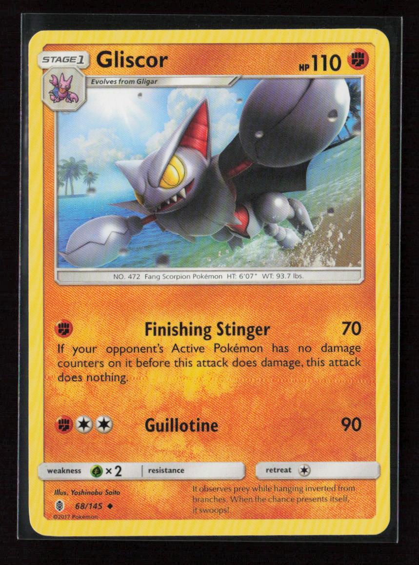 Gliscor Uncommon SM - Guardians Rising 68/145 LP