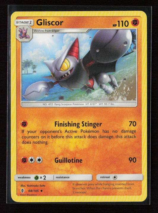 Gliscor Uncommon SM - Guardians Rising 68/145 LP