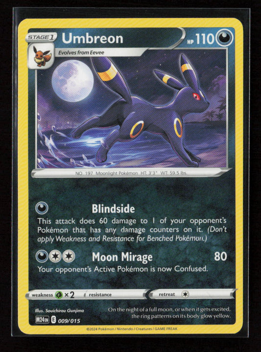 Umbreon Promo McDonald's Promos 2024 009/015 LP