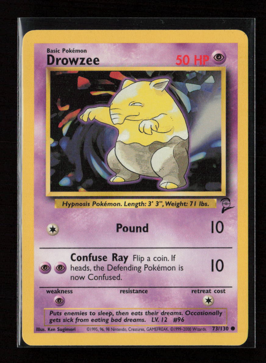 Drowzee Common Base Set 2 073/130 LP