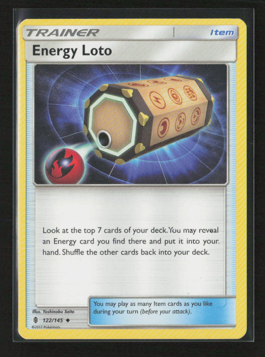 Energy Loto Uncommon SM - Guardians Rising 122/145 MP