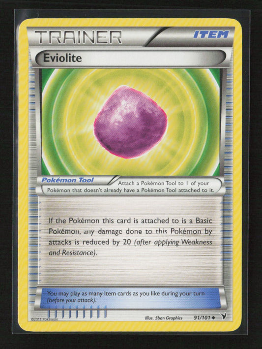 Eviolite Uncommon Noble Victories 91/101 NM