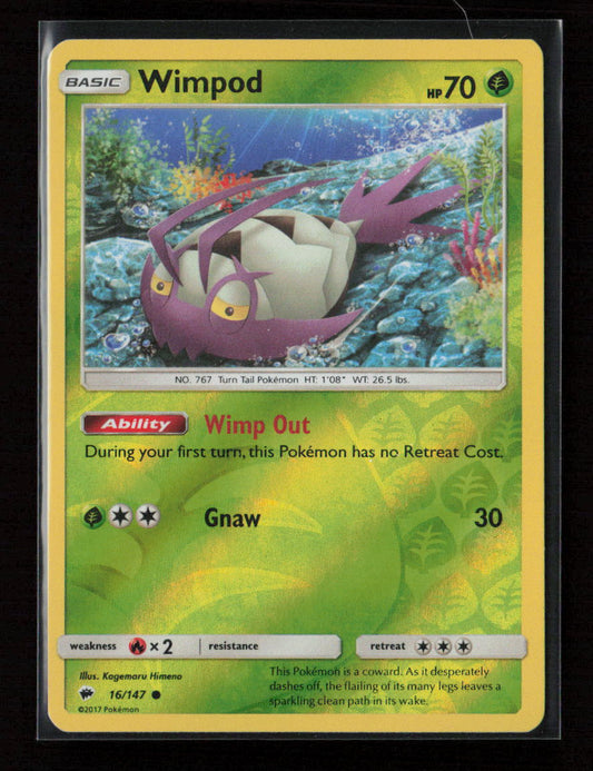 Wimpod Common SM - Burning Shadows 16/147 NM