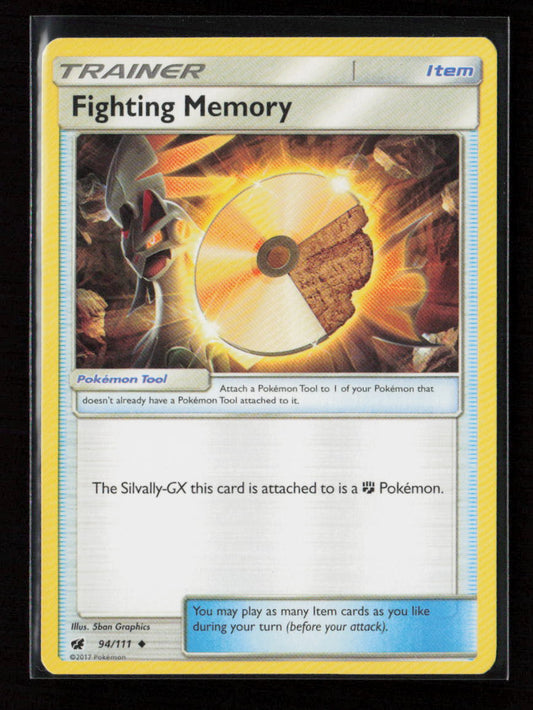 Fighting Memory Uncommon SM - Crimson Invasion 94/111 LP