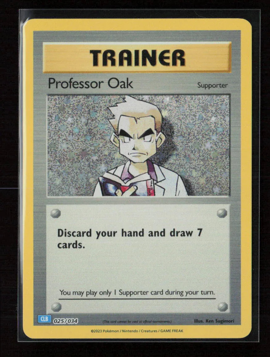 Professor Oak (CLC) Classic Collection Trading Card Game Classic 023/034 NM - Kang's Collectibles