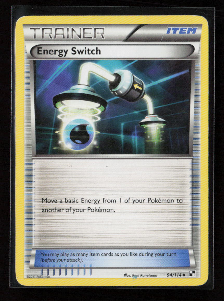 Energy Switch Uncommon Black and White 94/114 LP