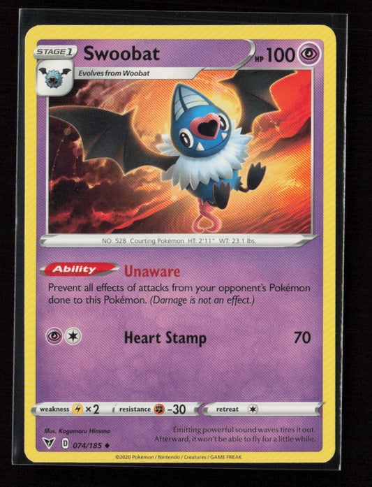 Swoobat Uncommon SWSH04: Vivid Voltage 074/185 LP