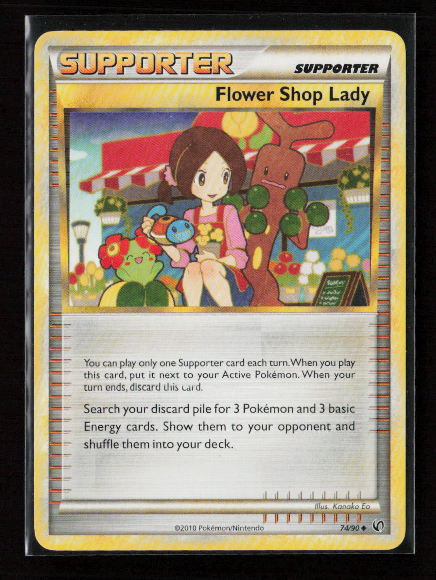 Flower Shop Lady Uncommon Undaunted 74/90 LP