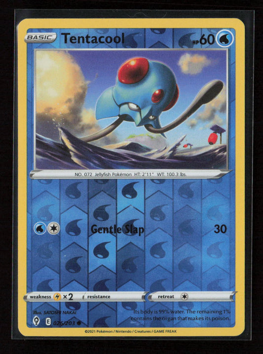 Tentacool Common SWSH07: Evolving Skies 026/203 NM