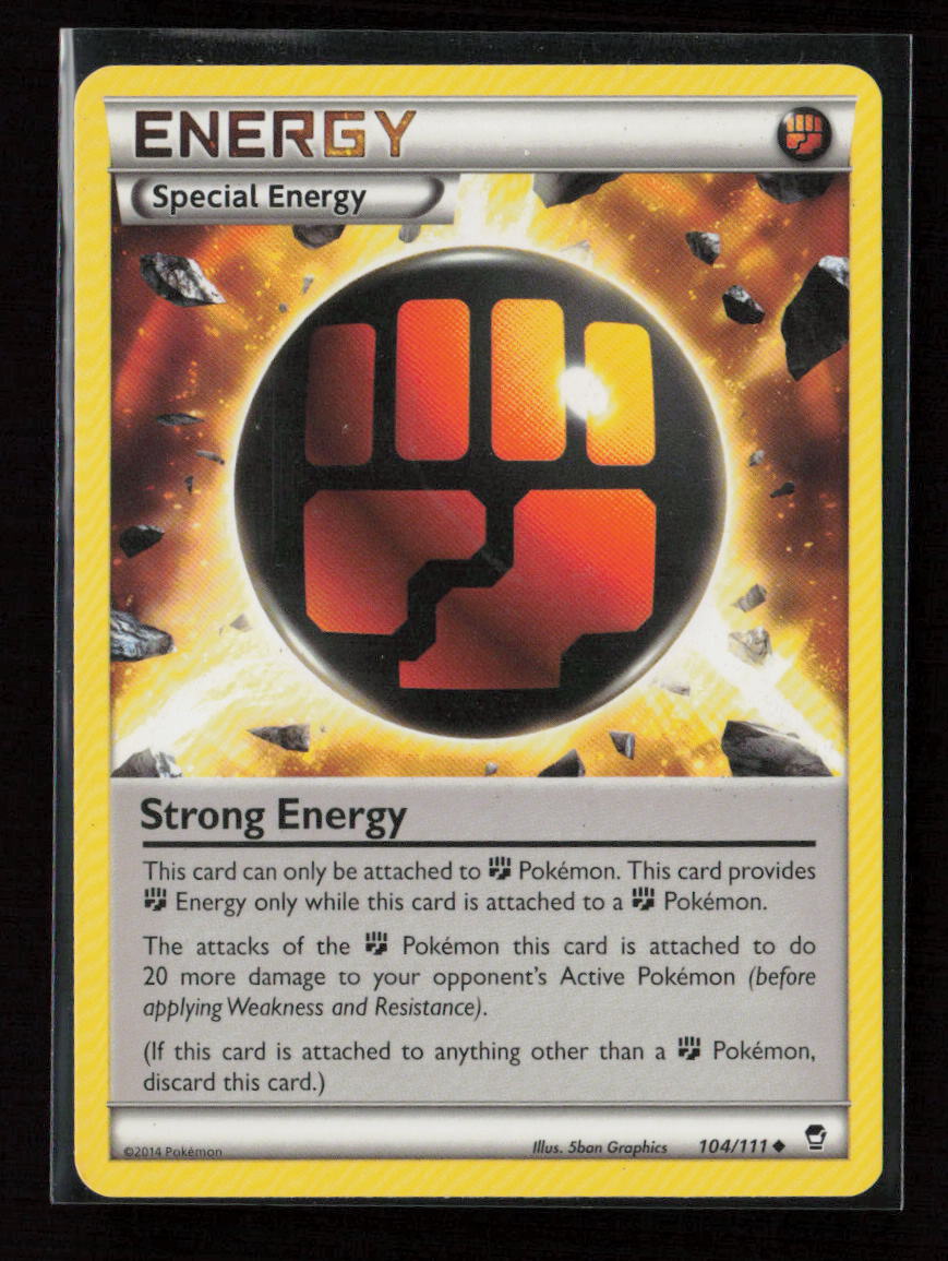 Strong Energy Uncommon XY - Furious Fists 104/111 MP