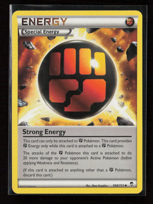 Strong Energy Uncommon XY - Furious Fists 104/111 MP