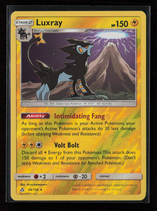 Luxray Holo Rare SM - Ultra Prism 48/156 NM