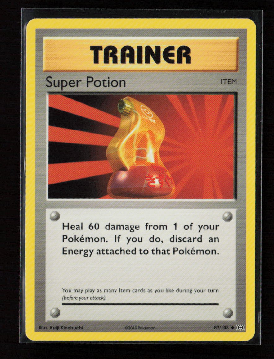 Super Potion Uncommon XY - Evolutions 87/108 LP