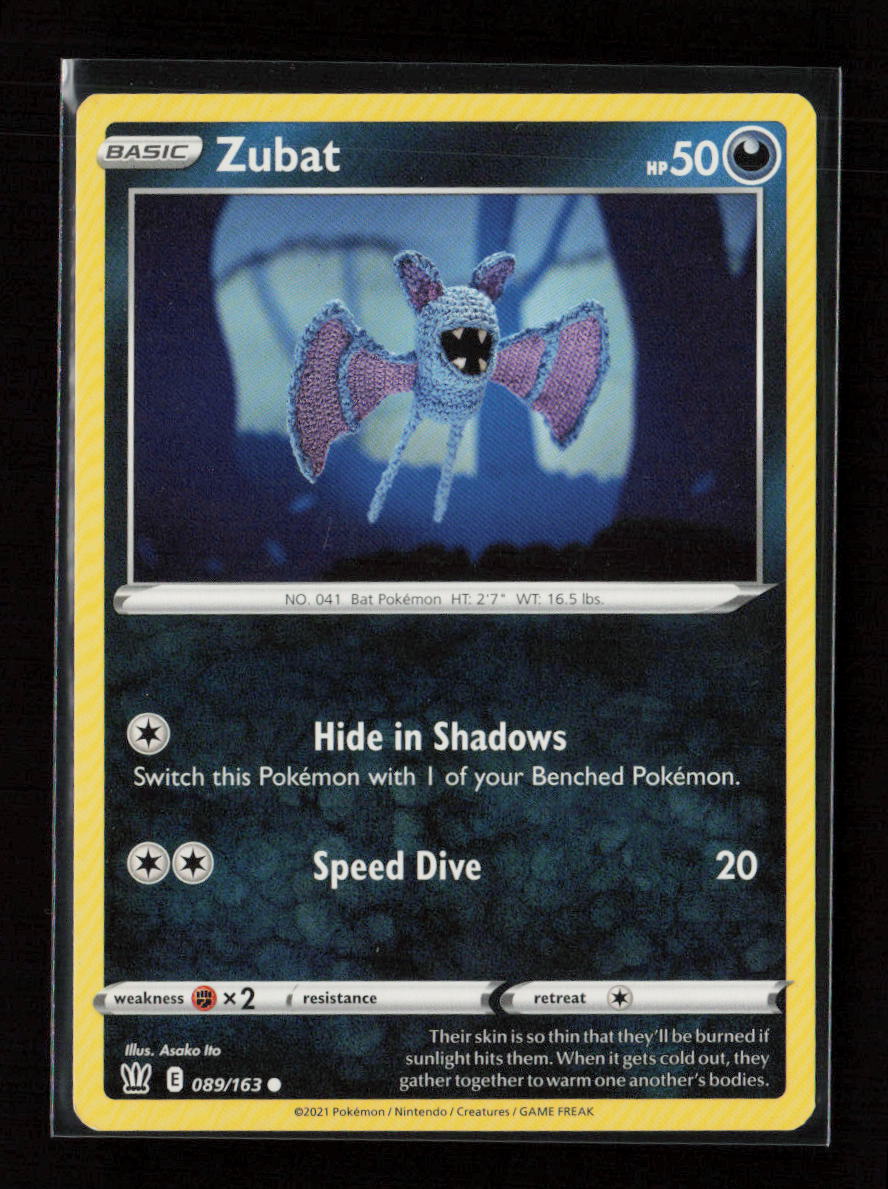 Zubat Common SWSH05: Battle Styles 089/163 LP