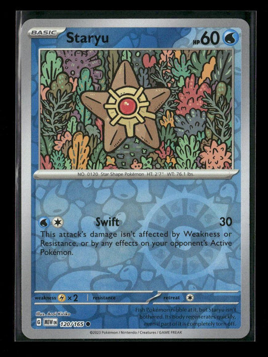 Staryu Common SV: Scarlet & Violet 151 120/165 NM - Kang's Collectibles