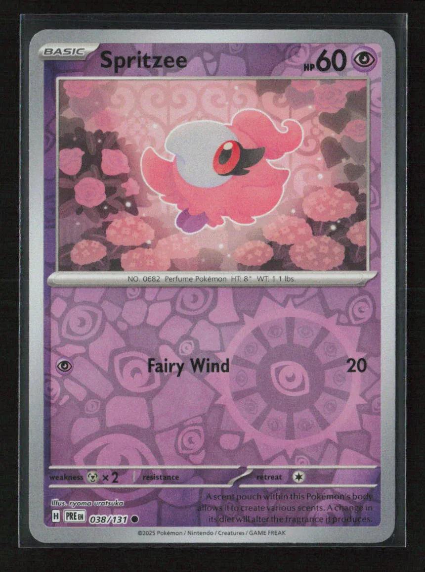 Spritzee Common SV: Prismatic Evolutions 038/131 NM - Kang's Collectibles