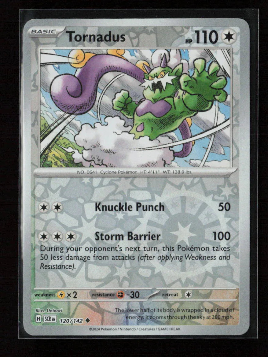 Tornadus Uncommon SV07: Stellar Crown 120/142 NM - Kang's Collectibles