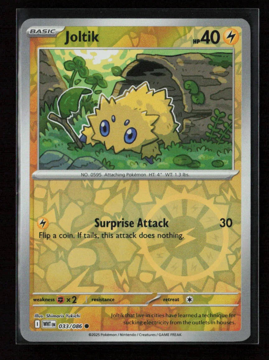 Joltik Common SV: White Flare 033/086 NM - Kang's Collectibles