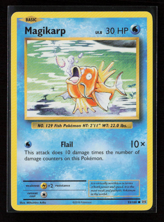 Magikarp Common XY - Evolutions 33/108 LP