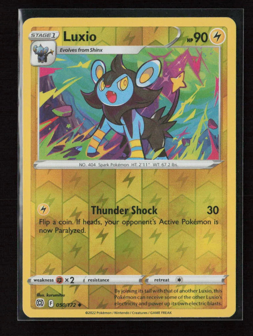 Luxio Uncommon SWSH09: Brilliant Stars 050/172 LP - Kang's Collectibles