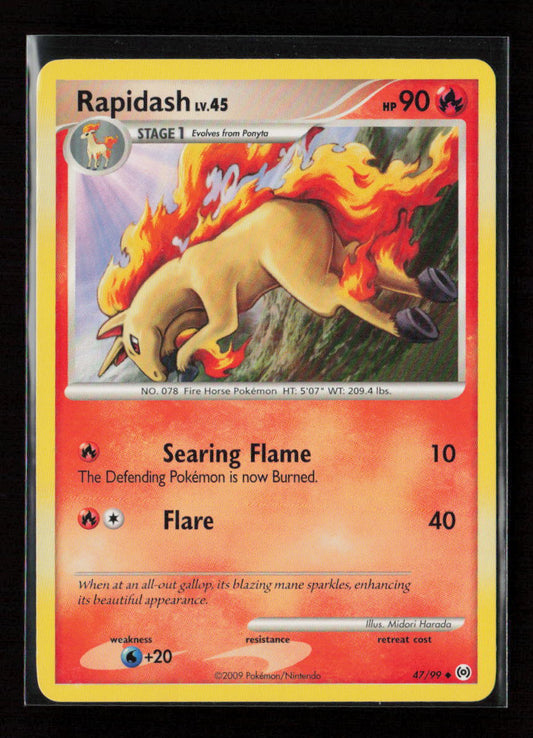 Rapidash (47) Uncommon Arceus 47/99 LP
