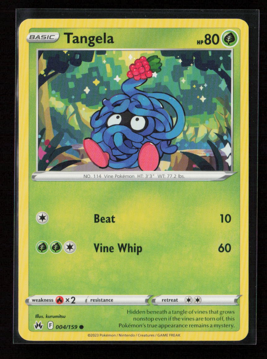 Tangela Common Crown Zenith 004/159 LP