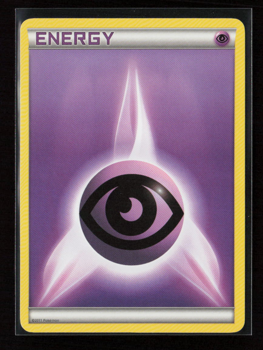 Psychic Energy (2011 Unnumbered) Promo League & Championship Cards NM