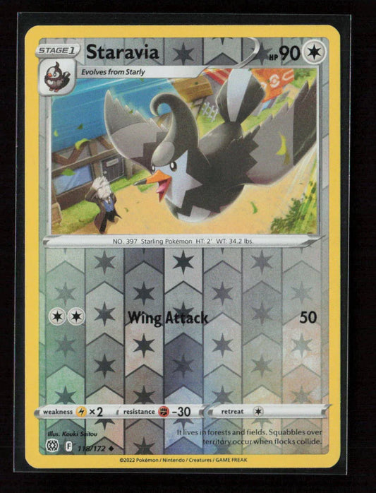 Staravia Uncommon SWSH09: Brilliant Stars 118/172 LP - Kang's Collectibles