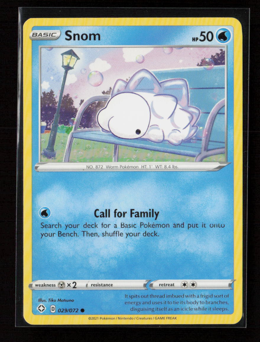 Snom Common Shining Fates 029/072 NM