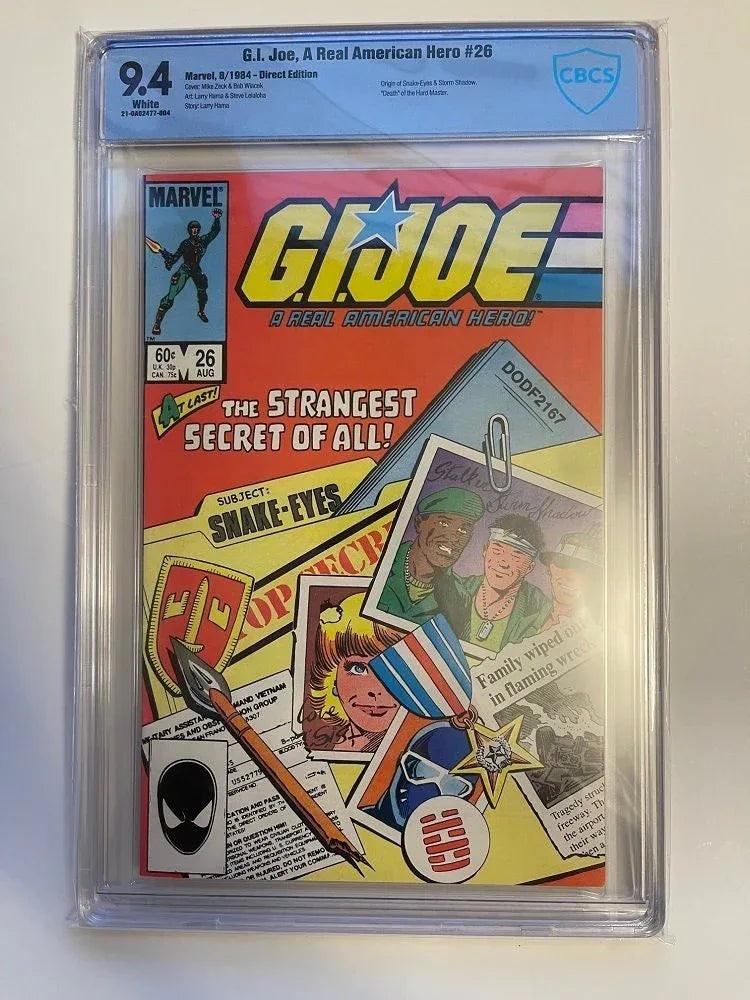 G.I. Joe #26 - CBCS 9.4 - Kang's Collectibles