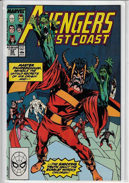 Avengers West Coast #52 - Kang's Collectibles