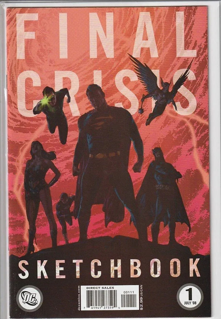 Final Crisis #1 Sketch Book - Kang's Collectibles