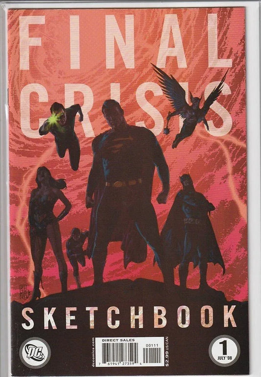 Final Crisis #1 Sketch Book - Kang's Collectibles