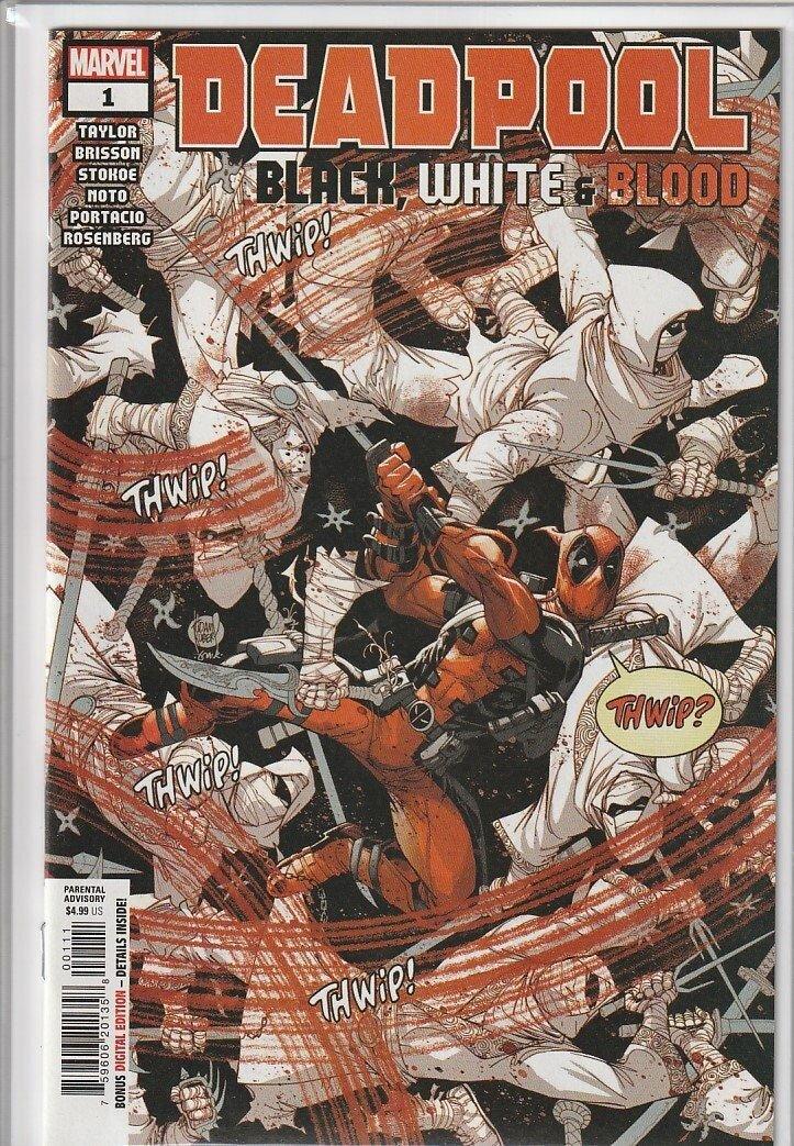 Deadpool Black, White & Blood #1 - Kang's Collectibles