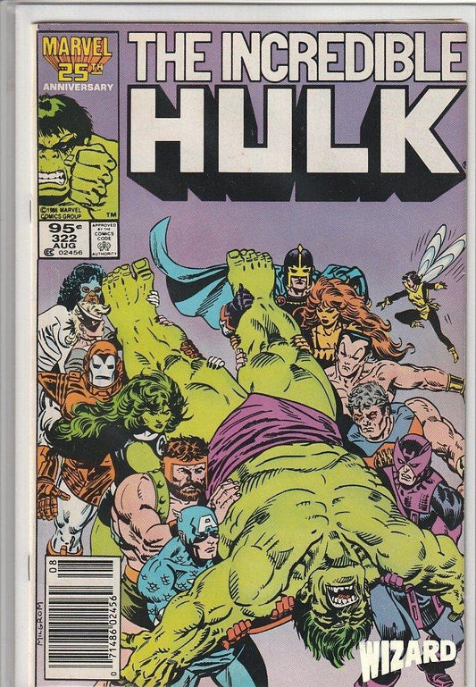 Incredible Hulk #322 Comic Book - Kang's Collectibles